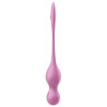 Satisfyer Boules de Geisha Vibrantes Connectées Love Birds 1 9 x 3cm Rose